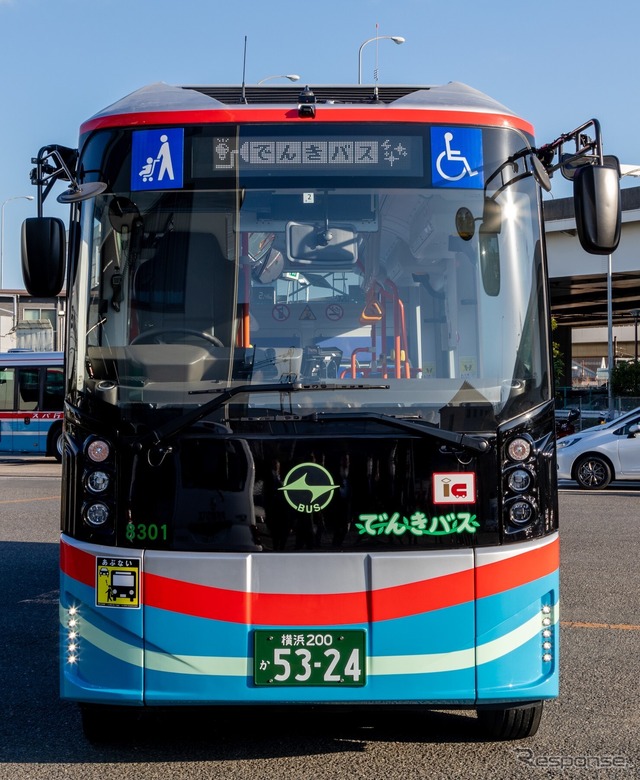 京急バスに納入されたBYD製小型EVバス