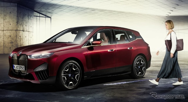 BMW iX の「BMW デジタルキー・プラス」のイメージ