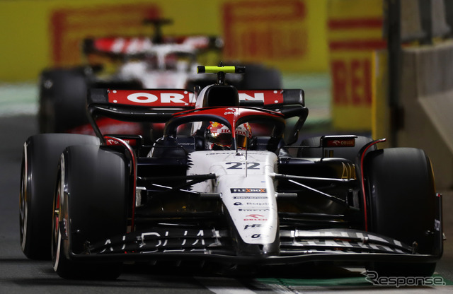 #22 角田裕毅(2023年F1第2戦サウジアラビアGP)
