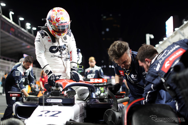 #22 角田裕毅(2023年F1第2戦サウジアラビアGP)