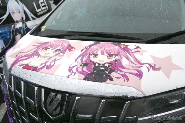 ユピテル ブース(お台場痛車天国2023)