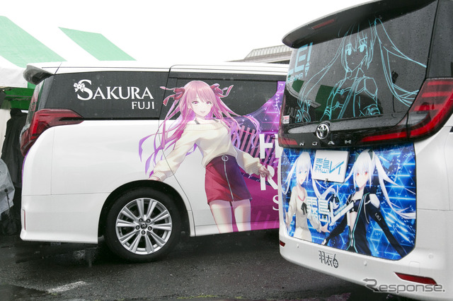 ユピテル ブース(お台場痛車天国2023)