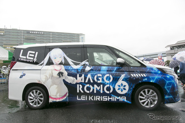 ユピテル ブース(お台場痛車天国2023)