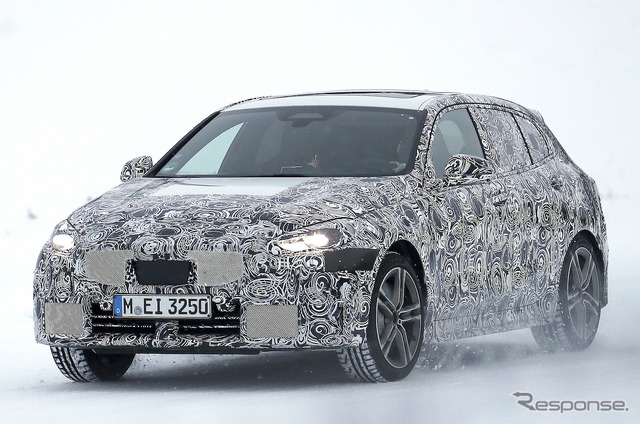 BMW 1シリーズ プロトタイプ(スクープ写真)