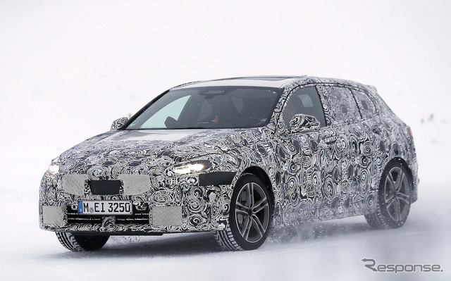 BMW 1シリーズ プロトタイプ(スクープ写真)