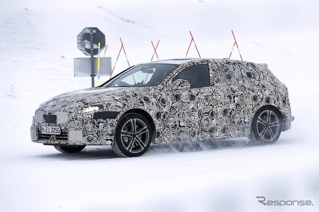 BMW 1シリーズ プロトタイプ(スクープ写真)