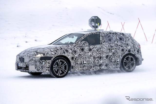 BMW 1シリーズ プロトタイプ(スクープ写真)