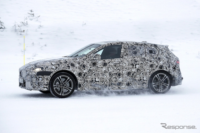 BMW 1シリーズ プロトタイプ(スクープ写真)