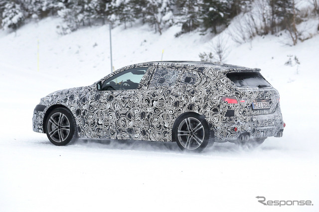 BMW 1シリーズ プロトタイプ(スクープ写真)