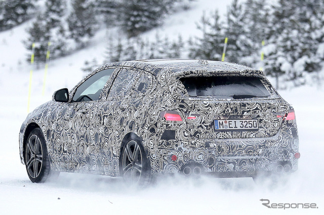 BMW 1シリーズ プロトタイプ(スクープ写真)