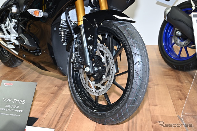 ヤマハ YZF-R125 アクセサリー装着車(東京モーターサイクルショー2023)