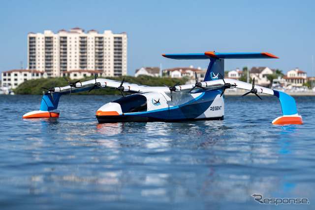 「シーグライダー」の1/4スケールテスト機体