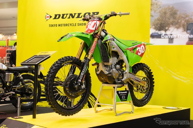 KX450SR + GEOMAX MX33、MX14 / 東京モーターサイクルショー2023