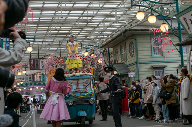 昭和レトロな食堂車も登場…西武園ゆうえんちが「とびっきりスゴYEAR!」を開催中