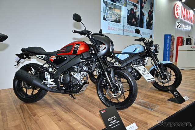 ヤマハ XSR125(東京モーターサイクルショー2023)