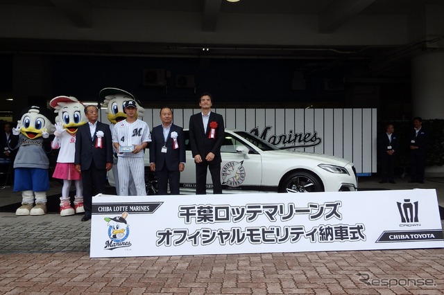 先代オフィシャルカー納車式