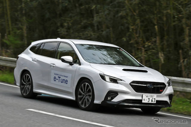 SUBARU Active Damper e-Tune(eチューン)が施されたスバル レヴォーグ STIスポーツ