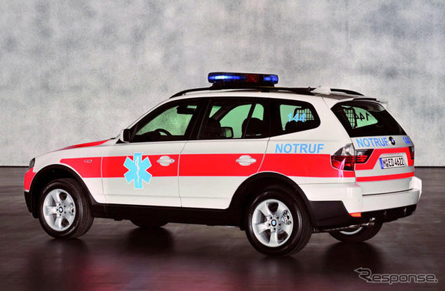 【ジュネーブモーターショー09】BMW X3 にレスキュー車