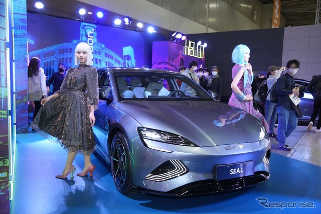 EVメーカーのBYDも初出展する(写真はイメージ)