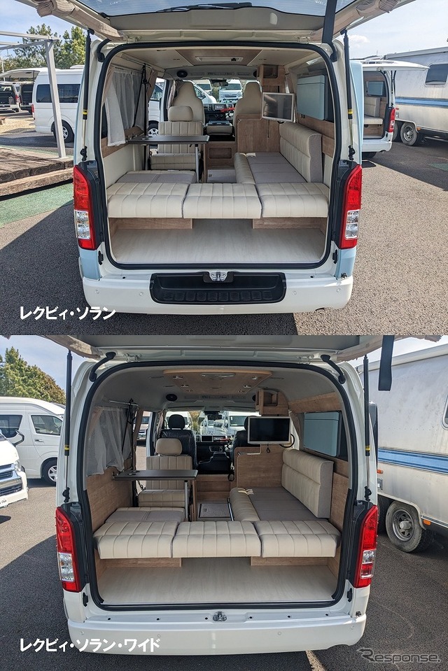 ナロー(上)とワイドボディ(下)の比較