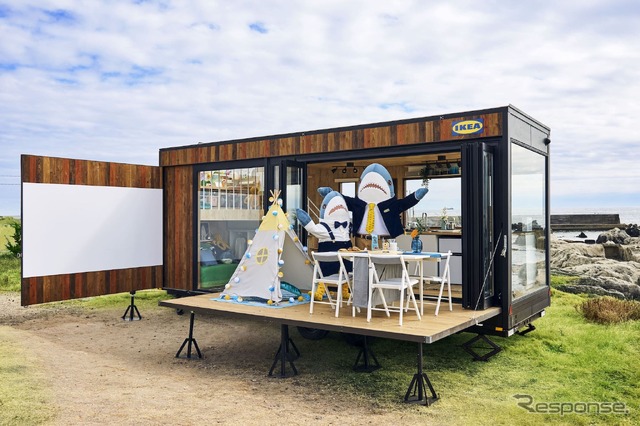イケアのトレーラーハウス「旅する Tiny Home」