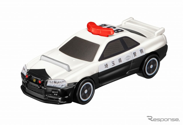 ハッピーセット「トミカ」:日産スカイライン GT-R(BNR34)パトロールカー