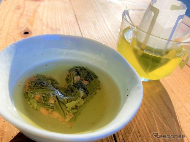 ハートのお茶（土山茶）