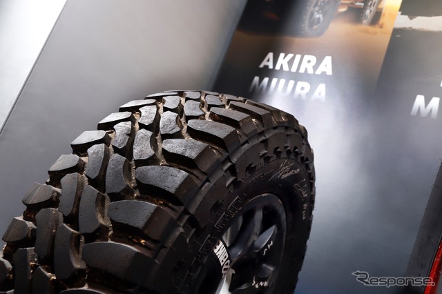 ダカールラリーで実際に三浦さんが使用した「オープンカントリー M/T-R」