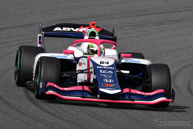 4位の#64 山本尚貴(TCS NAKAJIMA RACING)