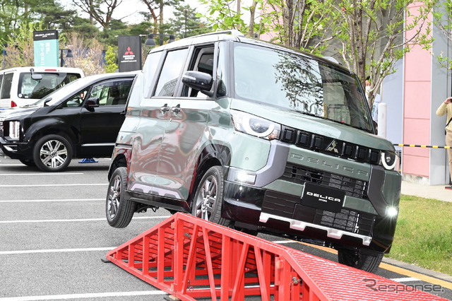 三菱 デリカミニ:DELICA MINI OUTDOOR FES in モリパークアウトドアヴィレッジ