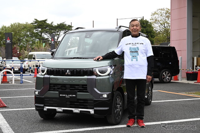 解説するのはラリードライバーの増岡浩さん