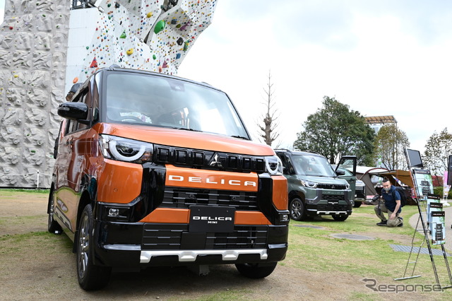 三菱 デリカミニ:DELICA MINI OUTDOOR FES in モリパークアウトドアヴィレッジ