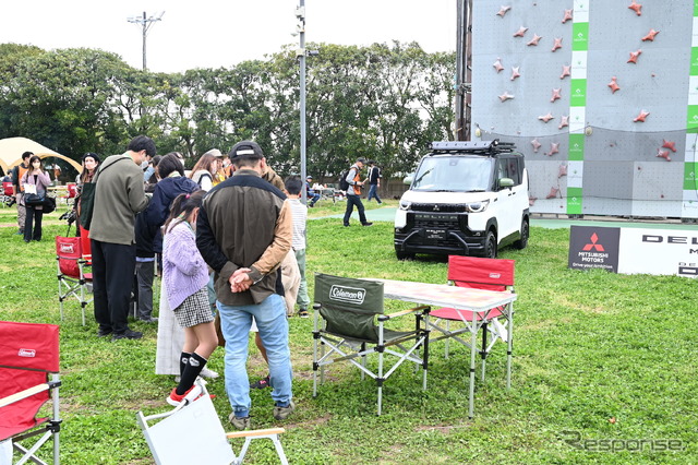 DELICA MINI OUTDOOR FES in モリパークアウトドアヴィレッジ