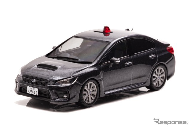 RAI'S 1/43 スバル WRX S4 2.0GT Eye Sight(VAG)2019年式・埼玉県警察高速道路交通警察隊車両(覆面) (c) HIKOSEVEN Co.,Ltd.
