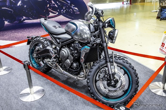 トライアンフ トライデント660カスタム(東京モーターサイクルショー2023)