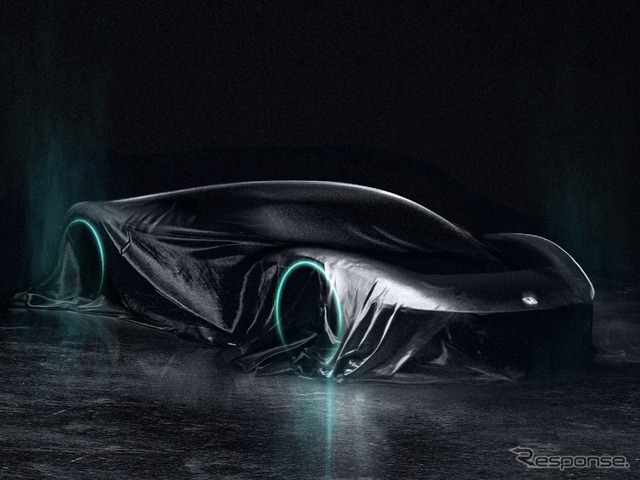 ホンダが2022年4月に公開したスポーツEV(フラッグシップ)のシルエット