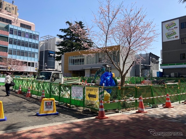 豊島園駅前広場