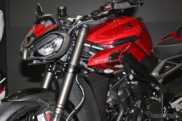 トライアンフ ストリートトリプルRS(東京モーターサイクルショー2023)