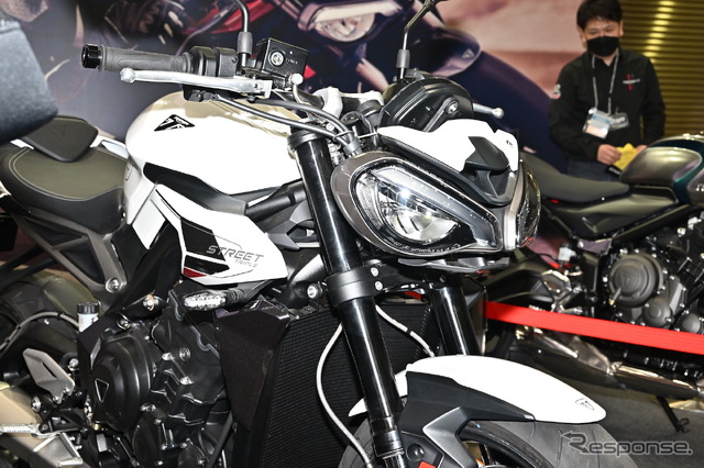 トライアンフ ストリートトリプルR(東京モーターサイクルショー2023)