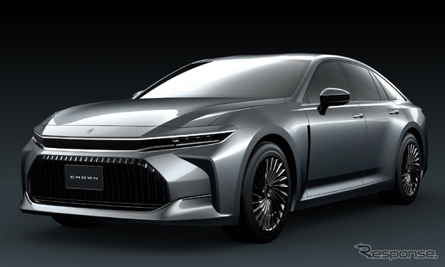 トヨタ・クラウン(セダン)プロトタイプ、2022年7月