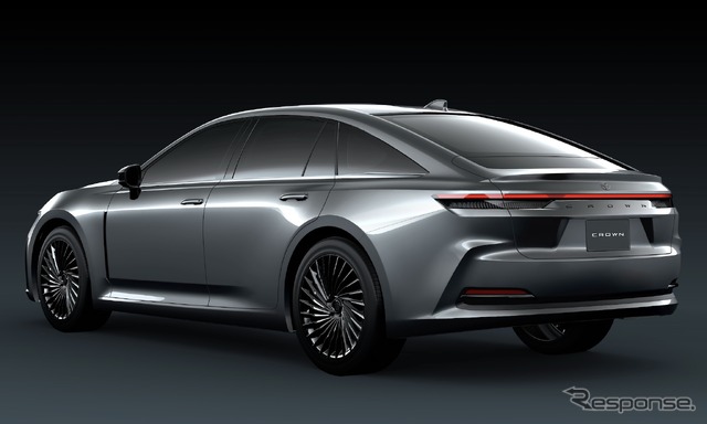トヨタ・クラウン(セダン)プロトタイプ、2022年7月