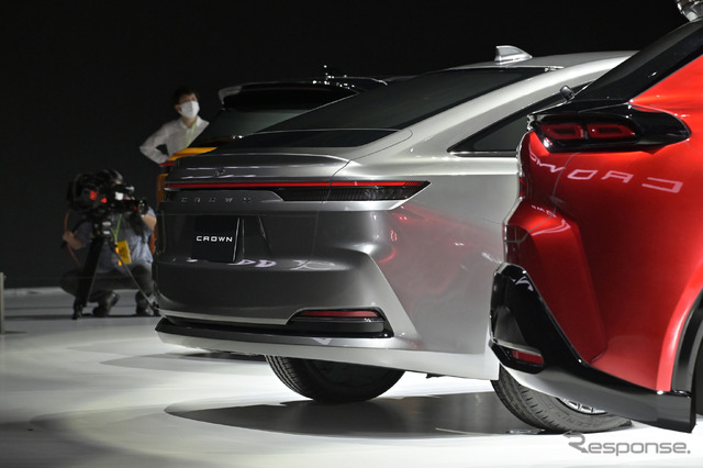 トヨタ・クラウン(セダン)プロトタイプ、2022年7月