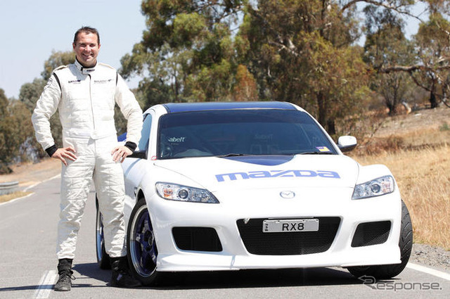 マツダ RX-8、オーストラリアでラリーに参戦