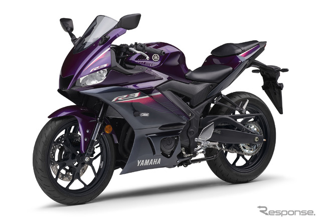 ヤマハ YZF-R3(パープル)