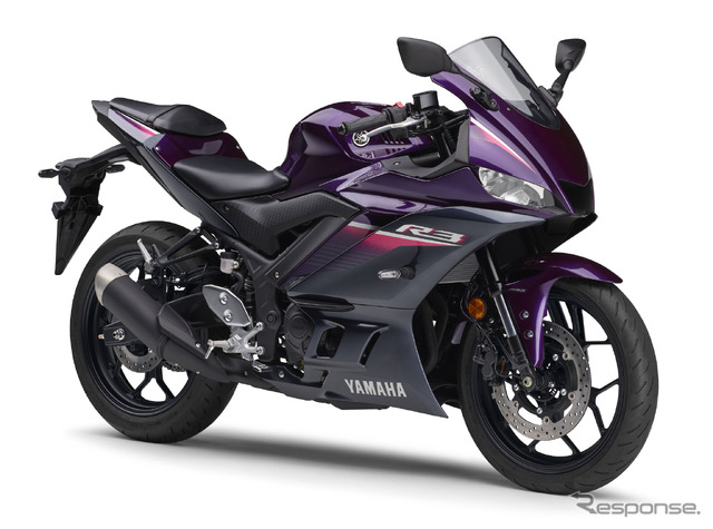 ヤマハ YZF-R3(パープル)