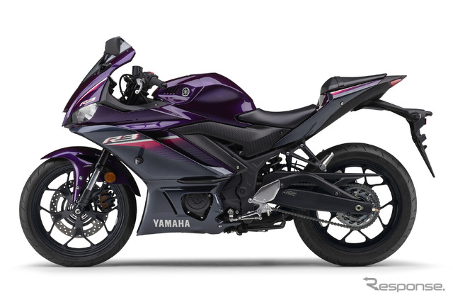 ヤマハ YZF-R3(パープル)