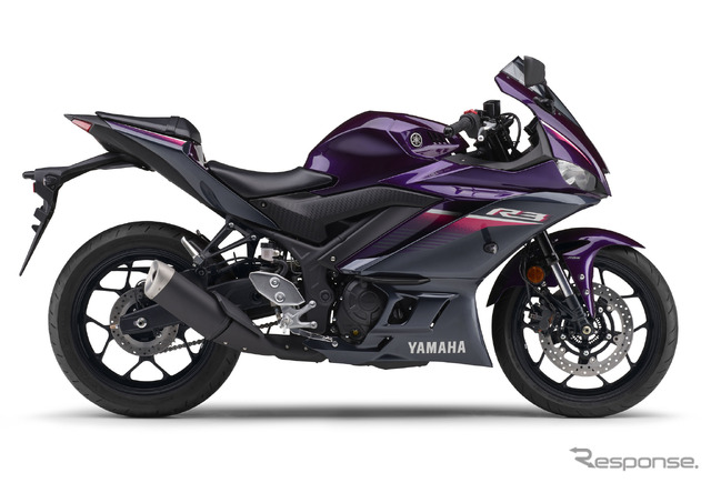 ヤマハ YZF-R3(パープル)