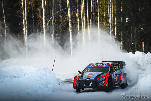 #42 クレイグ・ブリーン(Hyundai i20 N Rally1 HYBRID/今季WRC第2戦スウェーデン)
