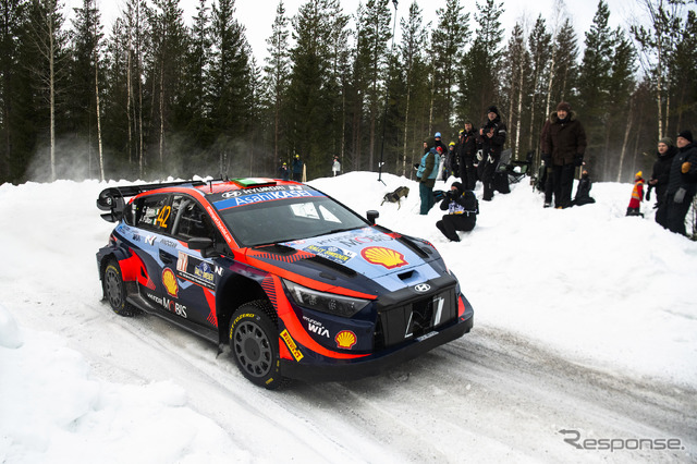 #42 クレイグ・ブリーン(Hyundai i20 N Rally1 HYBRID/今季WRC第2戦スウェーデン)