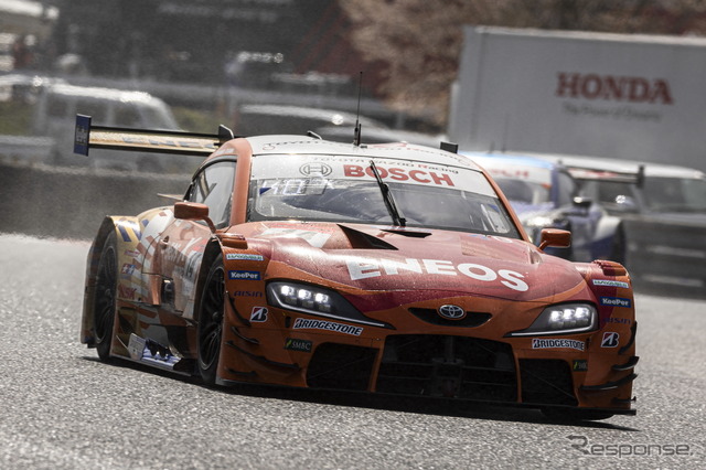 GT500クラス4位の#14 ENEOS X PRIME GR Supra(大嶋和也/山下健太)
